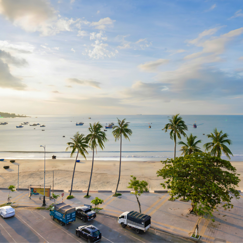 chỗ để xe riêng miễn phí