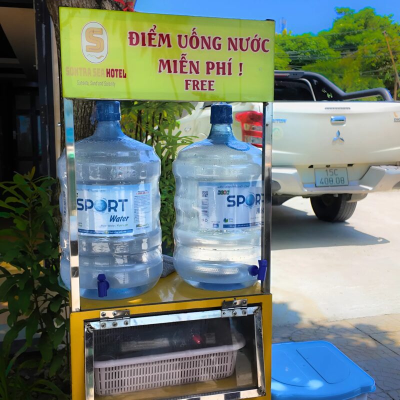 điểm uống nước miễn phí