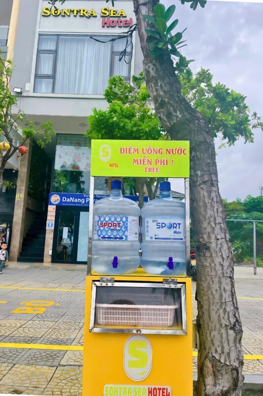 điểm uống nước miễn phí