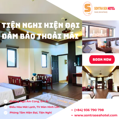Khong Gian Phong Gia Dinh Tai Sontra Sea Hotel