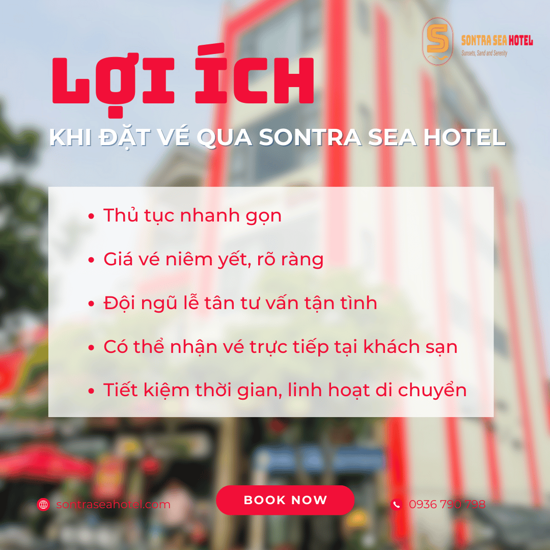 đặt vé tham quan đà nẵng