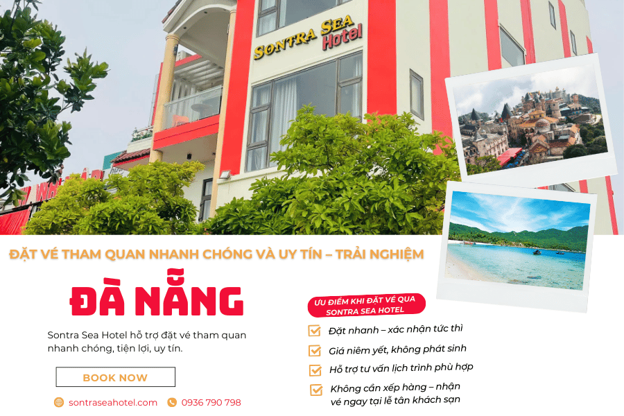 đặt vé tham quan đà nẵng