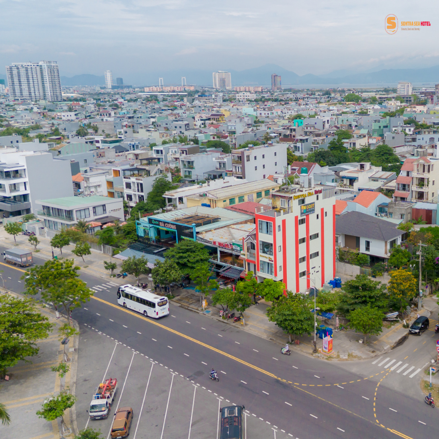 Vị trí Sontra Sea Hotel trung tâm kết nối các điểm du lịch