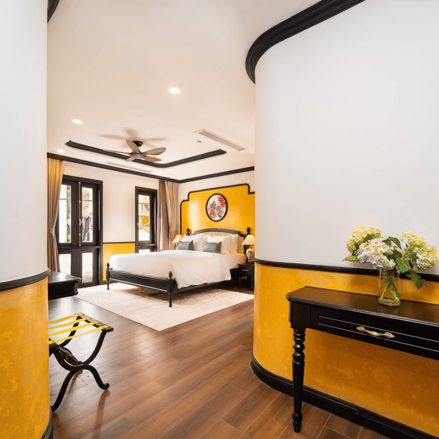 Khách sạn boutique Hội An, khách sạn trong phố cổ Hội An, khách sạn phong cách Đông Dương ở Hội An, khách sạn phong cách ở Hội An, trải nghiệm lưu trú độc đáo ở Hội An 