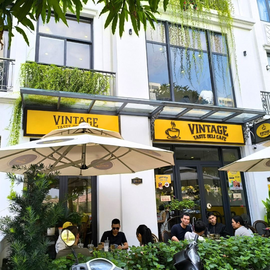 Vintage Taste Deli Cafe, quán cafe yên tĩnh, cafe vintage, cafe Hội An, cafe Vinhomes Grand Park